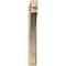 Ekena Millwork Thorton Block Rough Sawn Outlooker, Douglas Fir, 6"W x 34"D x 42"H OUT06X34X42THR05RDF - alternate 4